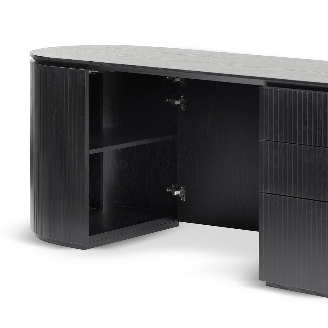Instow 177cm Right Drawer Office Desk