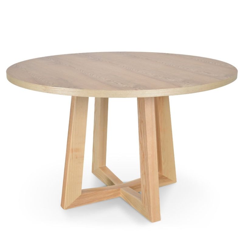Oakhurst 120CM Round Wooden Dining Table Natural