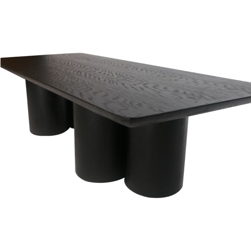 Palmerston 140CM Wooden Coffee Table Angle View