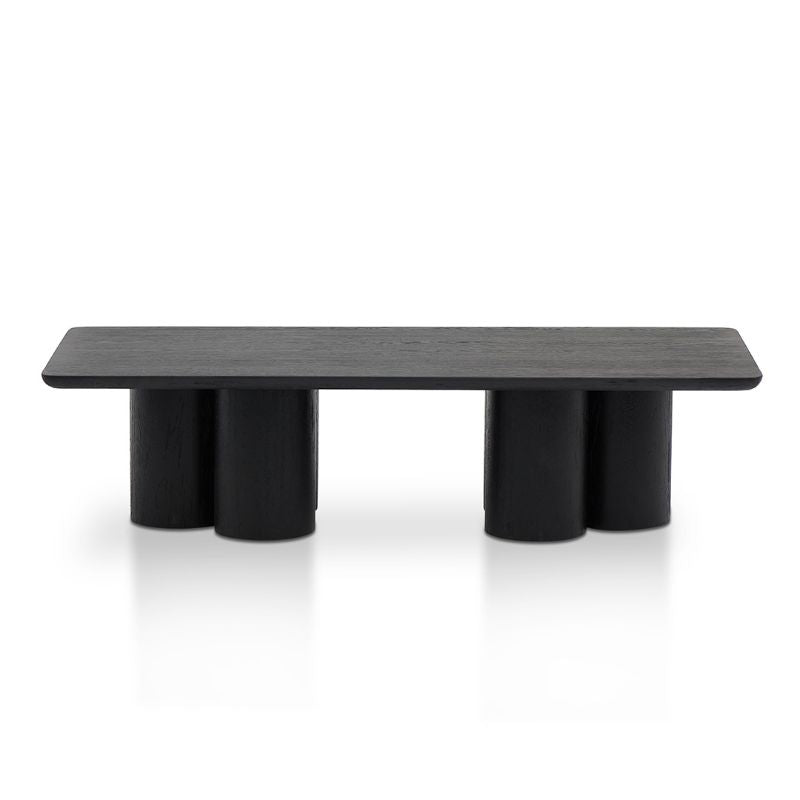Palmerston 140CM Wooden Coffee Table Front View