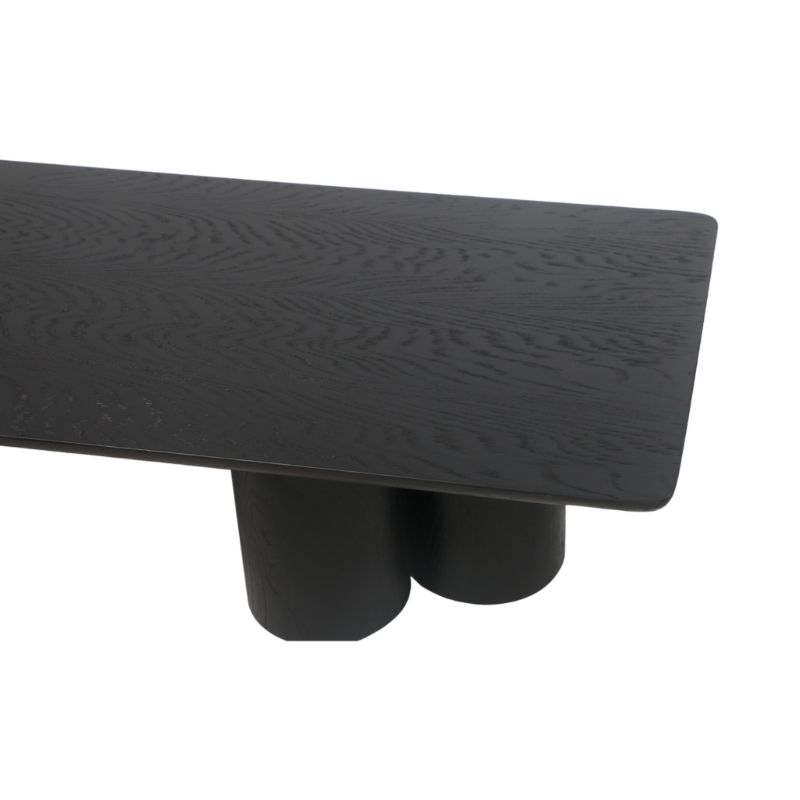 Palmerston 140CM Wooden Coffee Table Right Side View