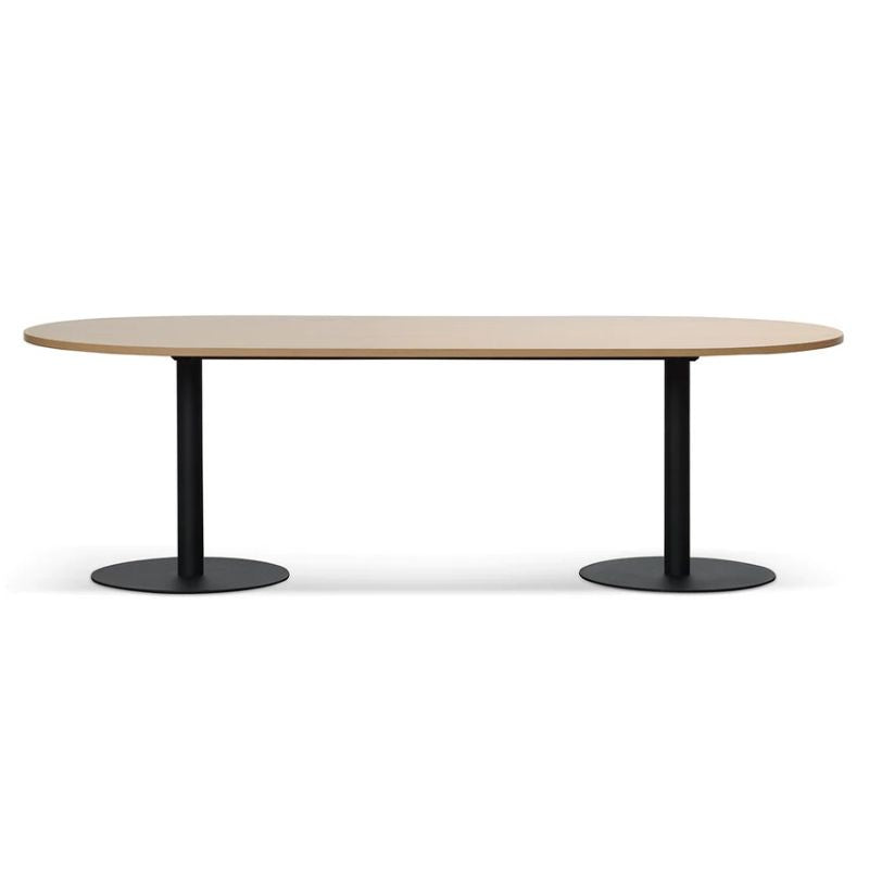 Palmhurst 240CM Oval Meeting Table Front