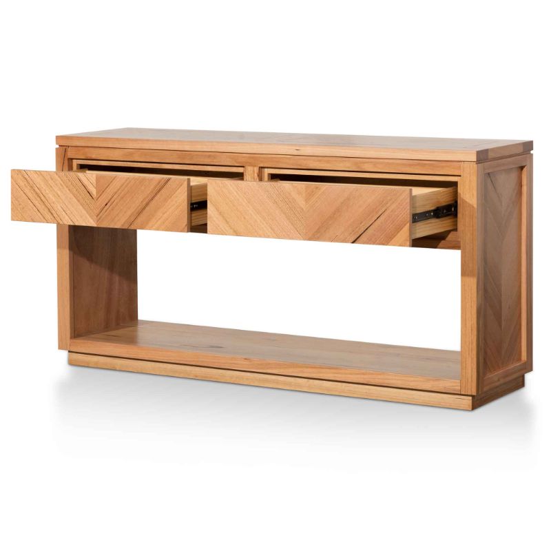 Parkside 150CM Console Table Messmate Drawer