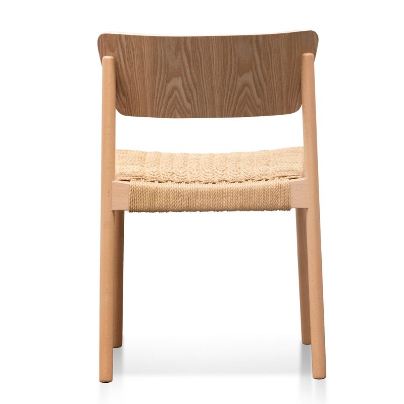 Penrose Rope Seat Seat Dining Chair Natural Back