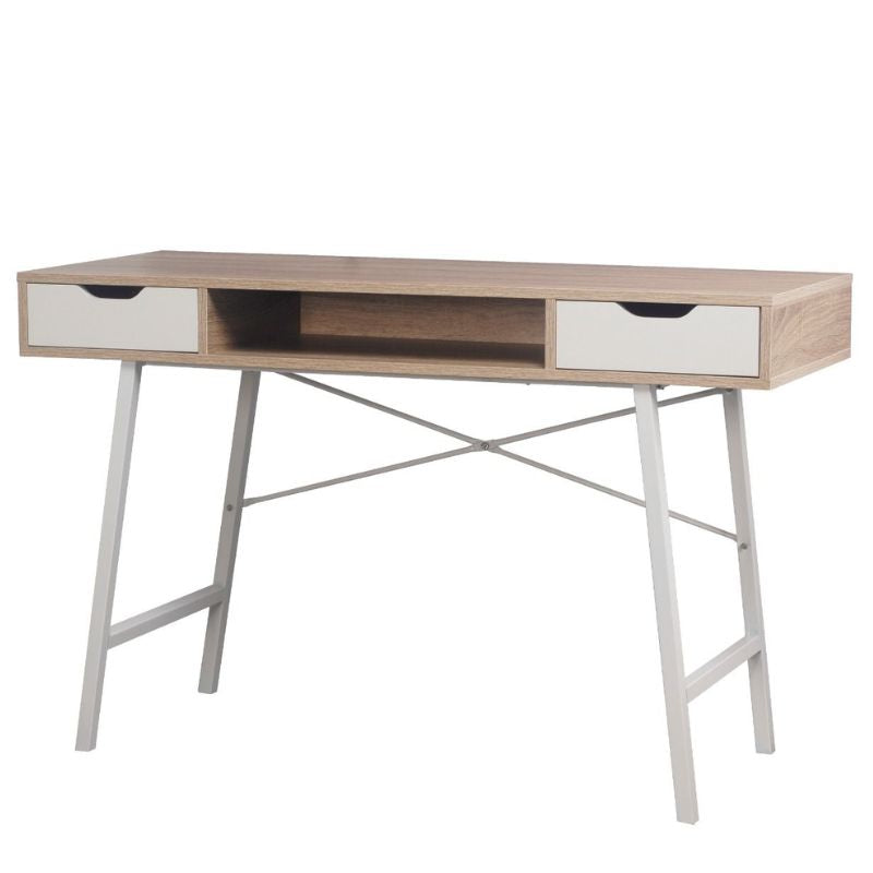 Positano 120CM Desk With 2 Drawers