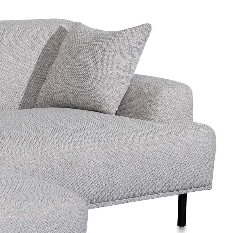 Quarrybay Left Chaise Sofa Sterling Sand Chaise View