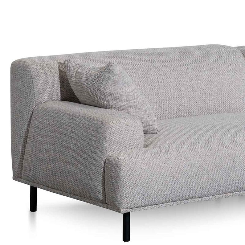 Quarrybay Right Chaise Sofa Sterling Sand Legs