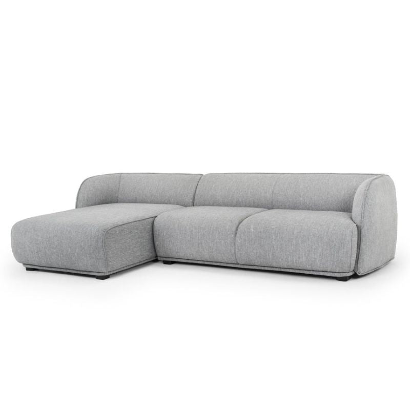 Ravenfield 3 Seater Left Chaise Sofa Graphite Grey