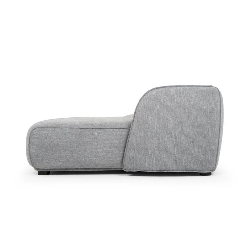 Ravenfield 3 Seater Right Chaise Sofa Graphite Grey Side View