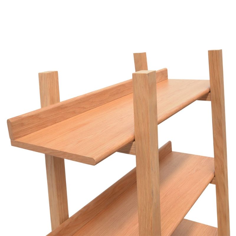 Russell Wooden Bookshef Natural Top Rack