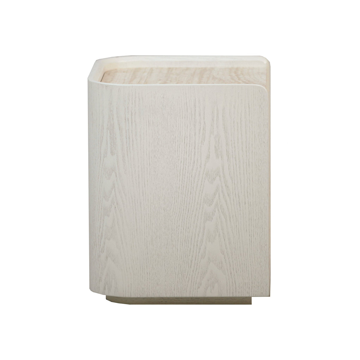 Whitridge 50cm Travertine Bedside Table