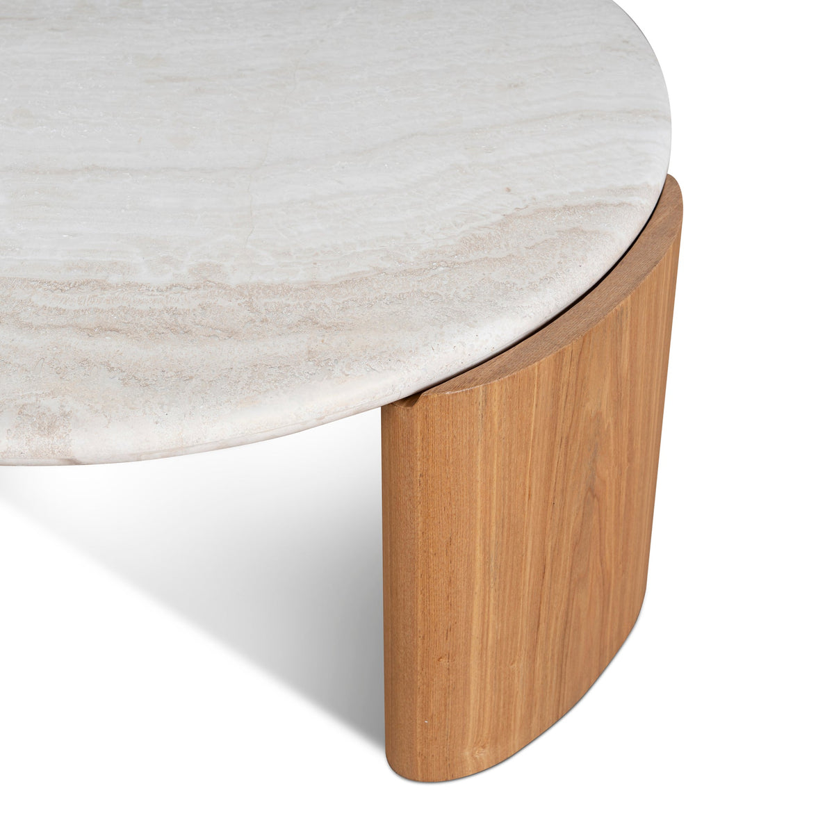 Wildgate Nested Travertine Coffee Table