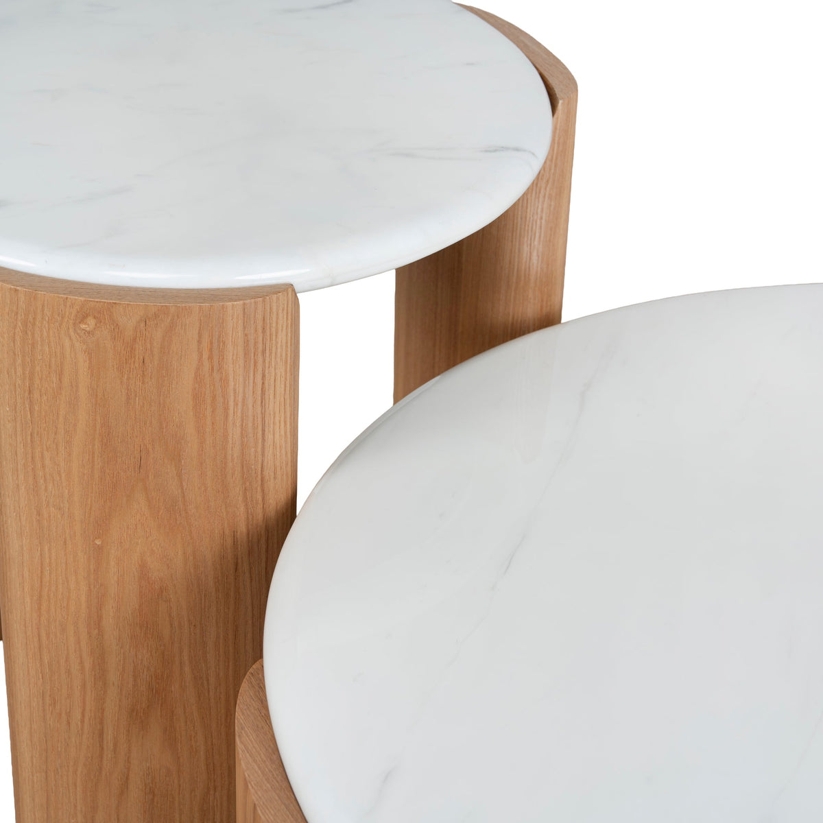 Silveroak Nested Marble Coffee Table