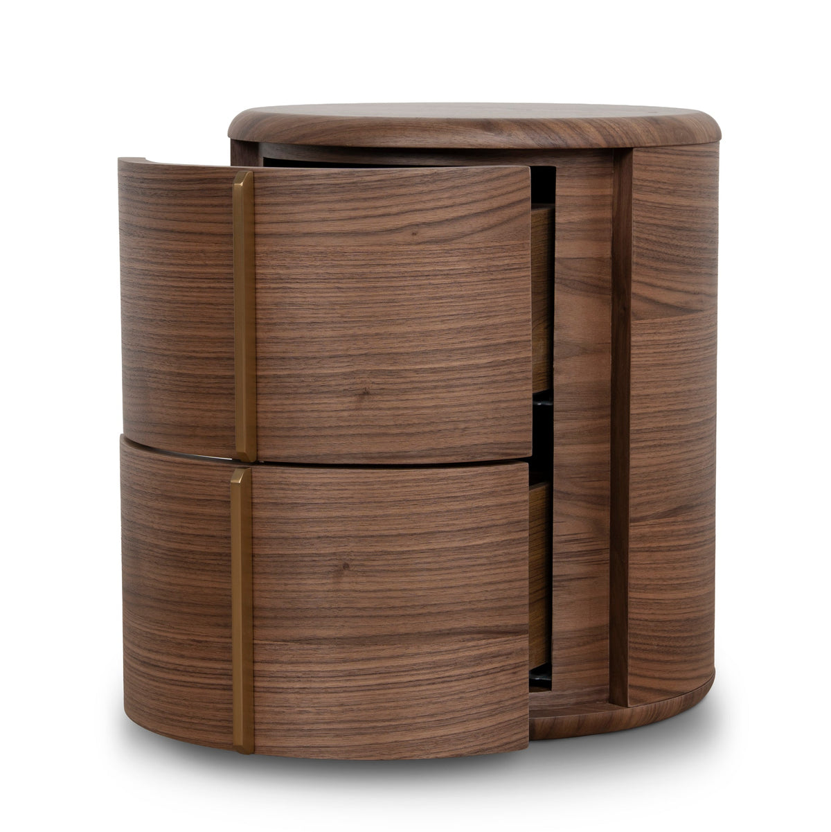 Yarnfield 46cm Round Bedside Table