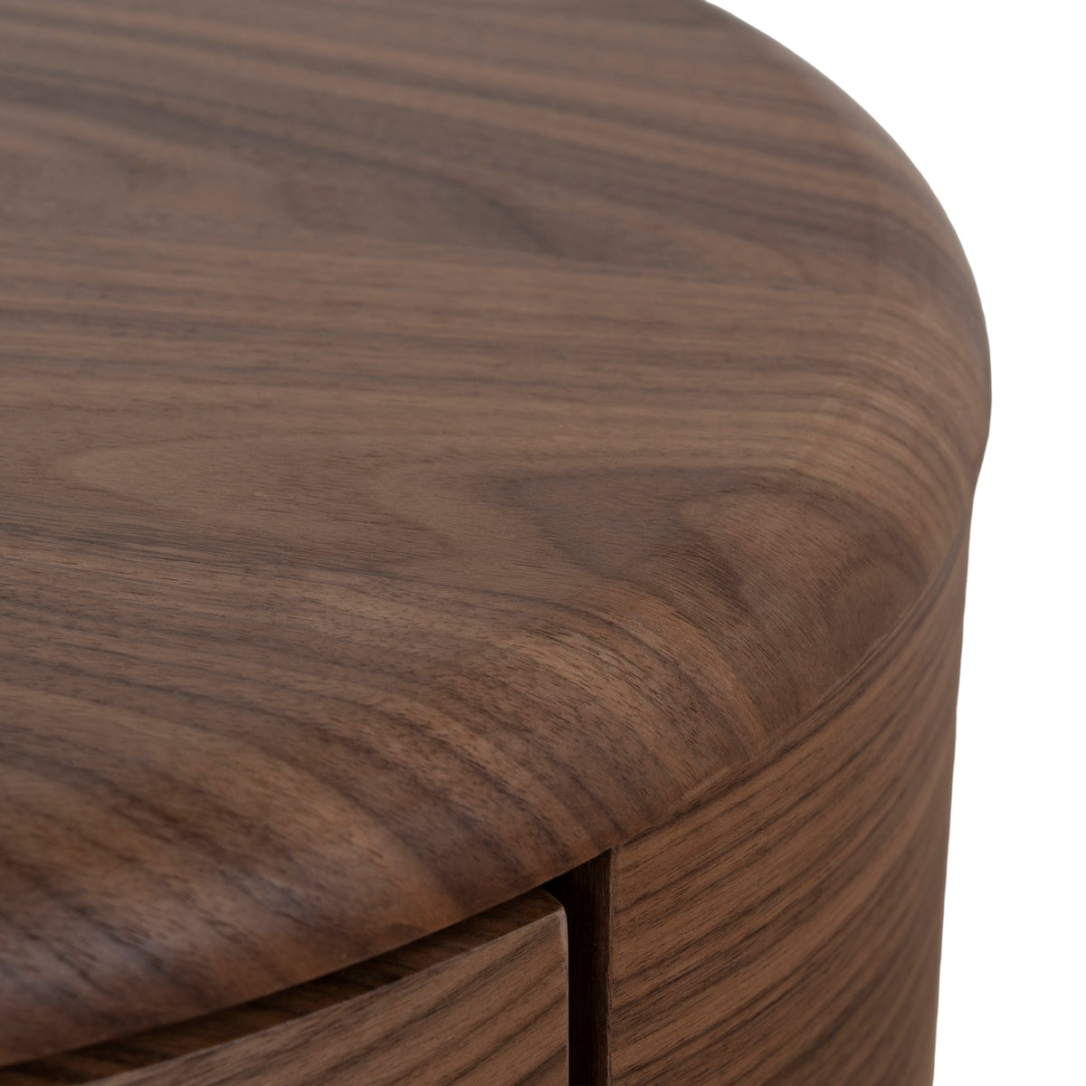 Yarnfield 46cm Round Bedside Table