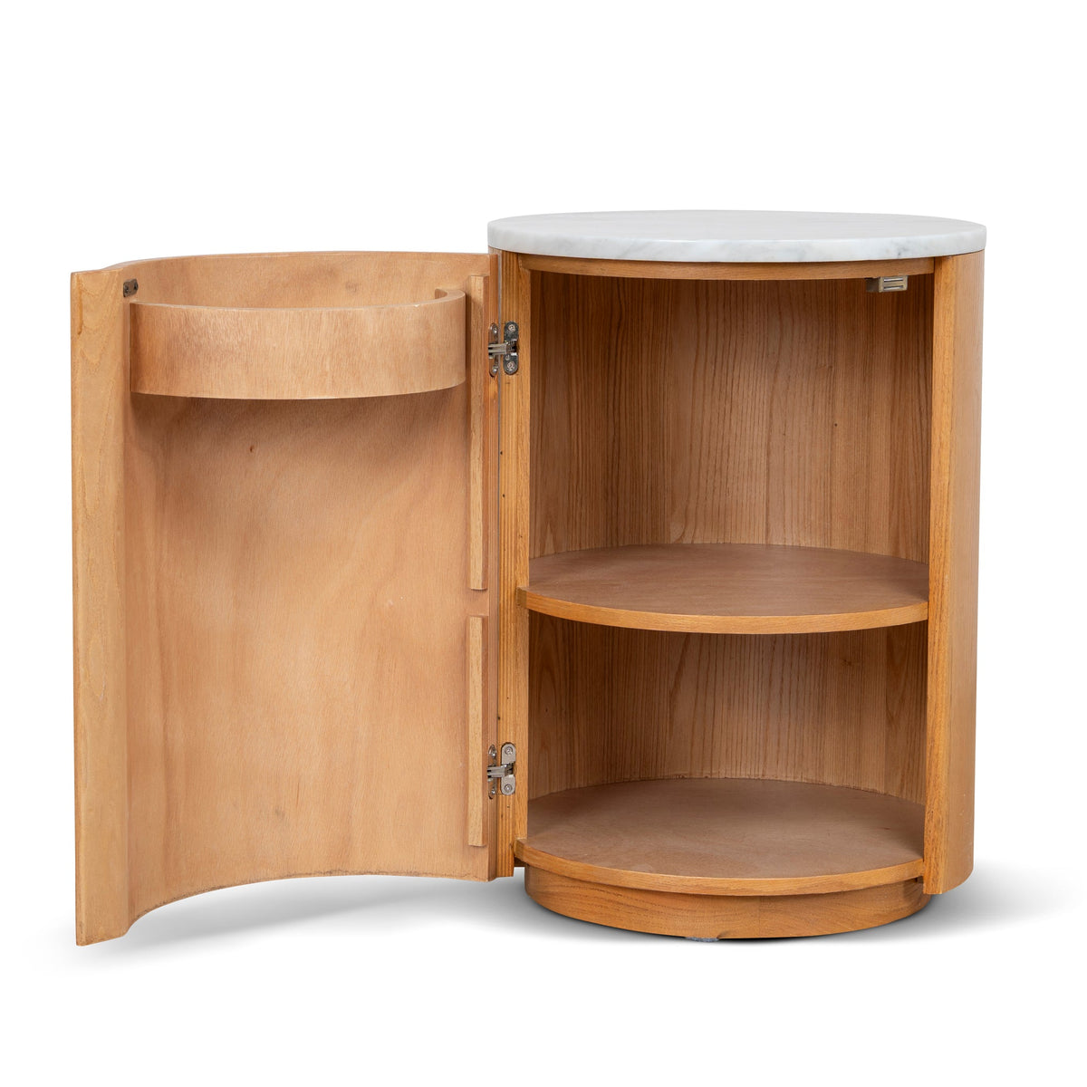 Shawham Round Bedside Table