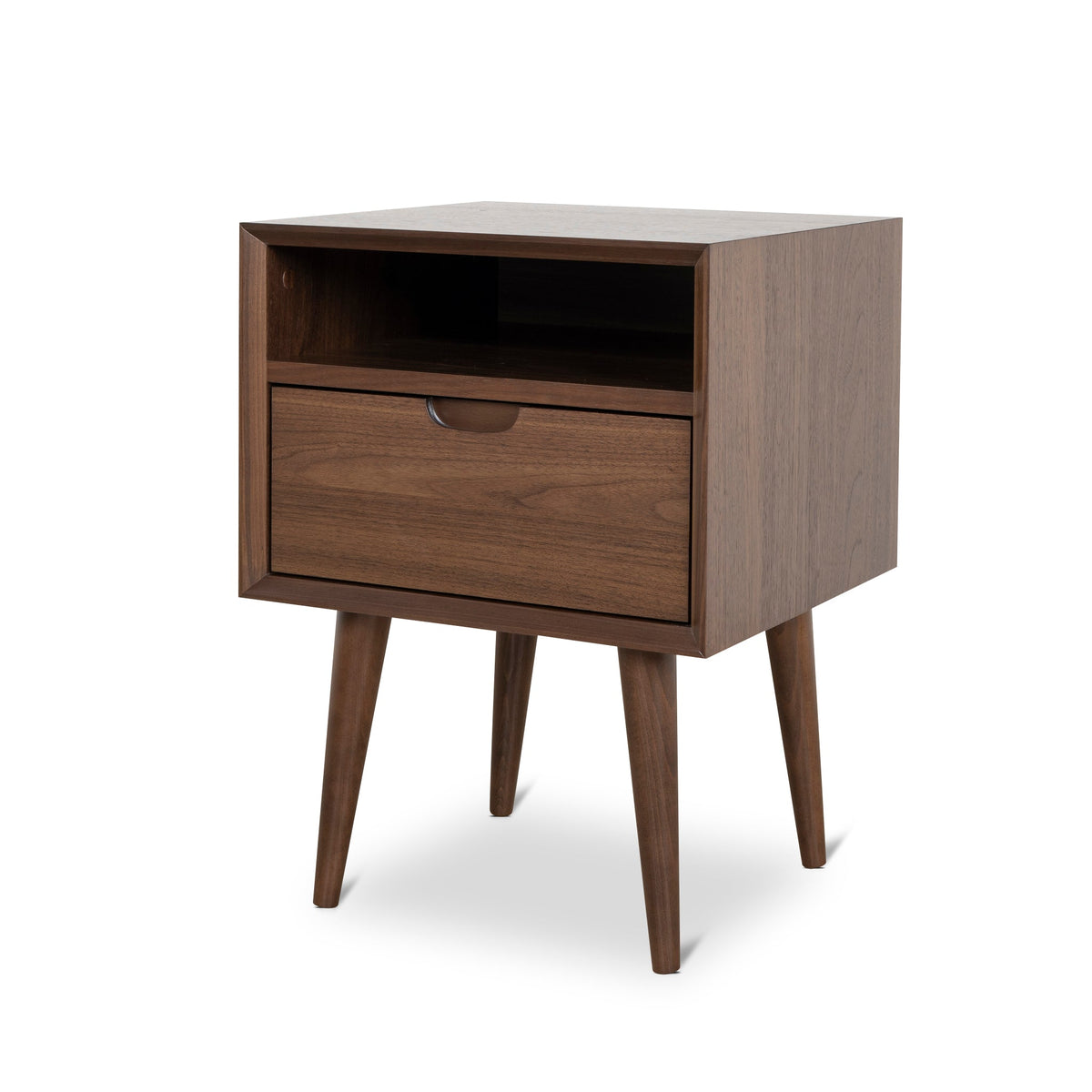 Lynridge Square Wooden Bedside Table