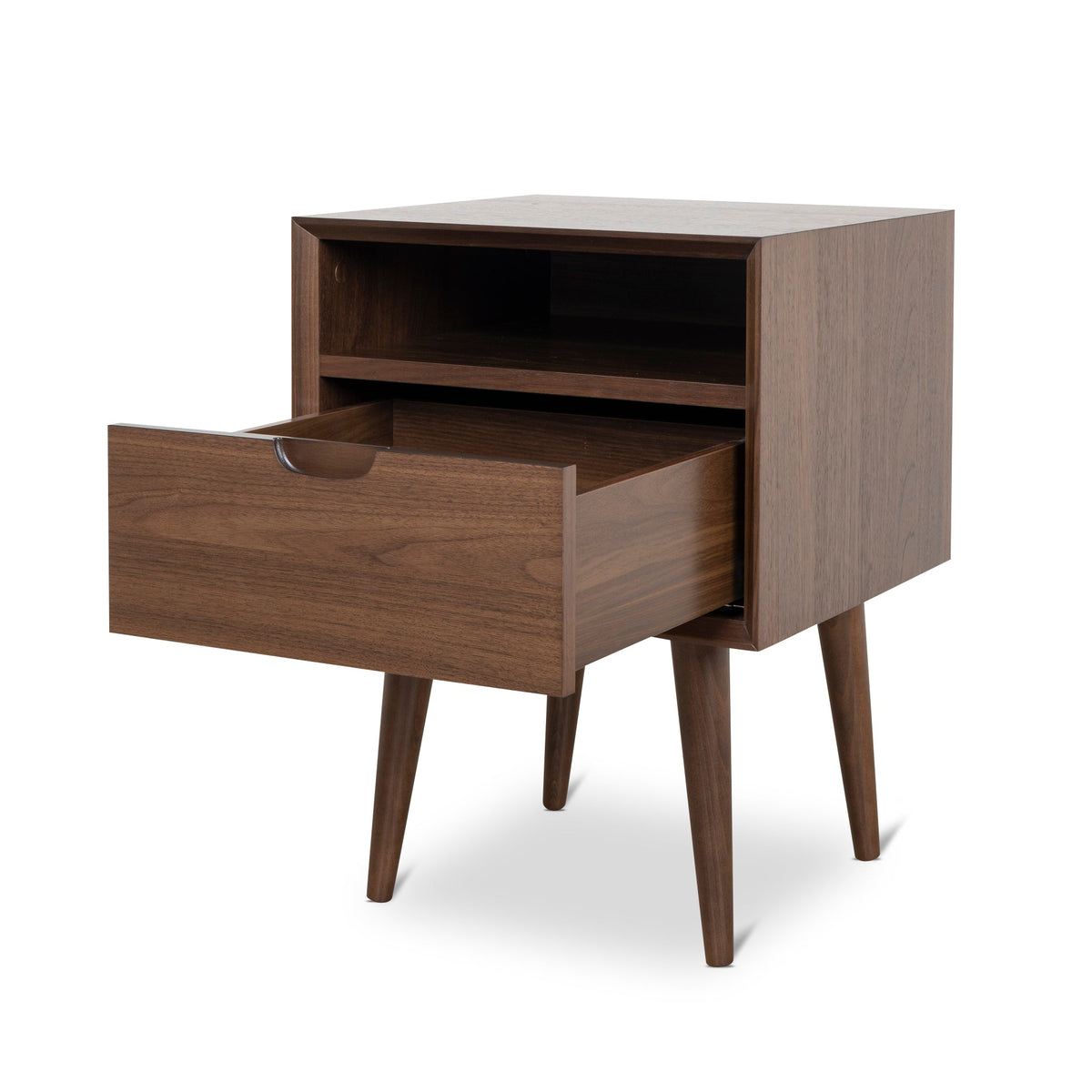 Lynridge Square Wooden Bedside Table