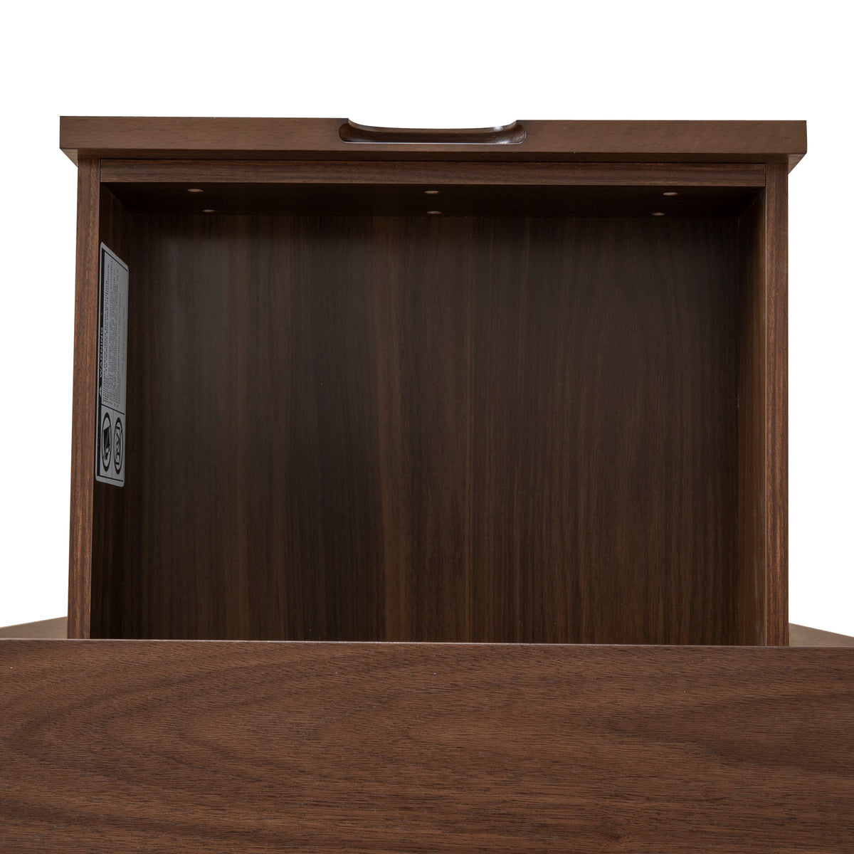 Lynridge Square Wooden Bedside Table
