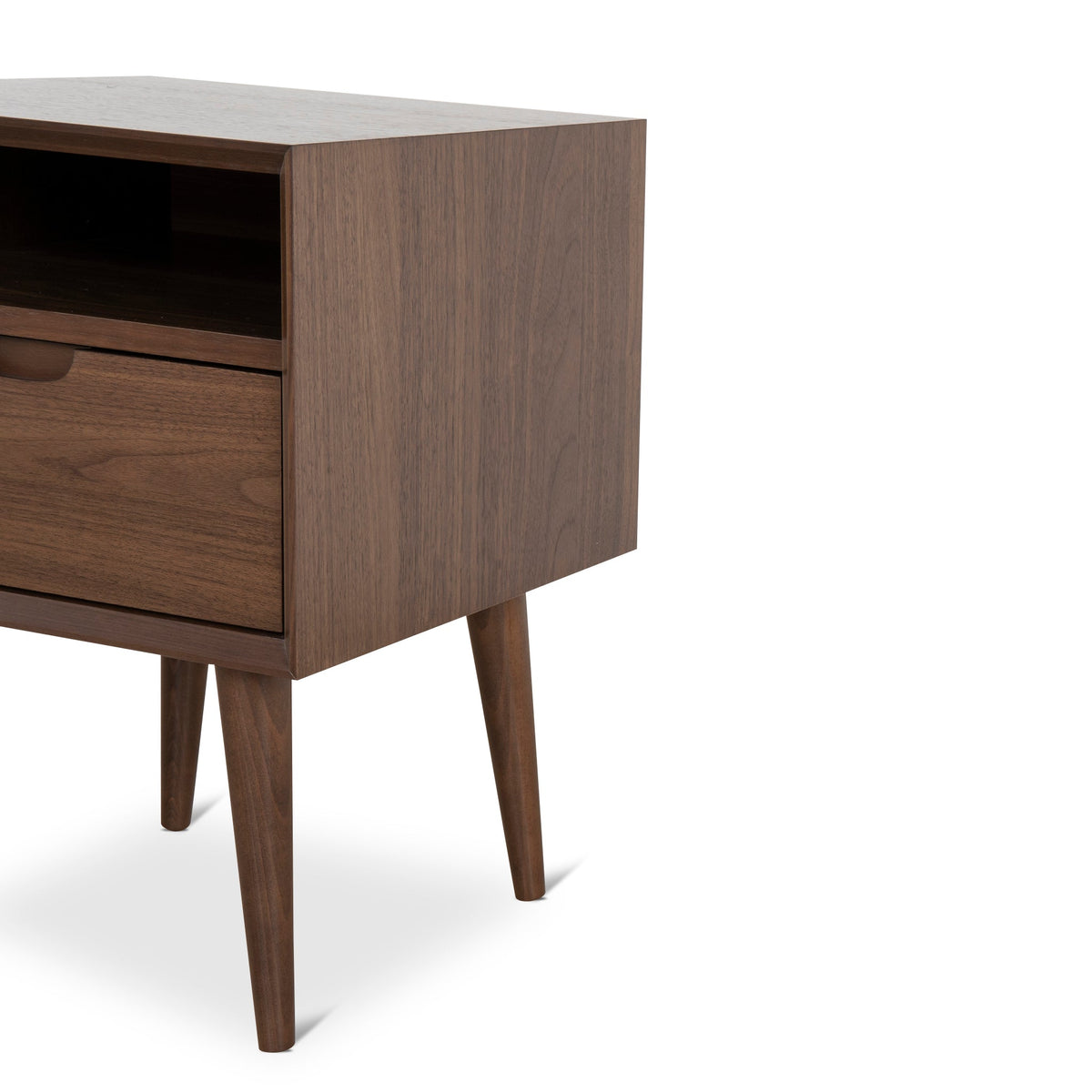 Lynridge Square Wooden Bedside Table
