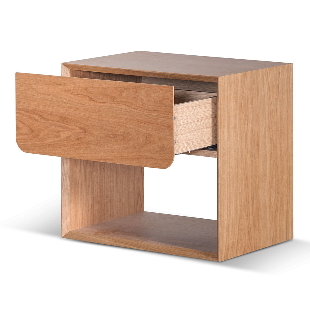 Sandstone Oak Bedside Table