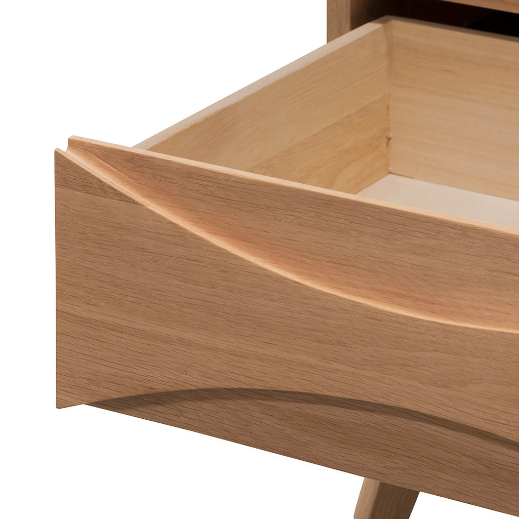 Shanstone 2 Drawer Bedside Table