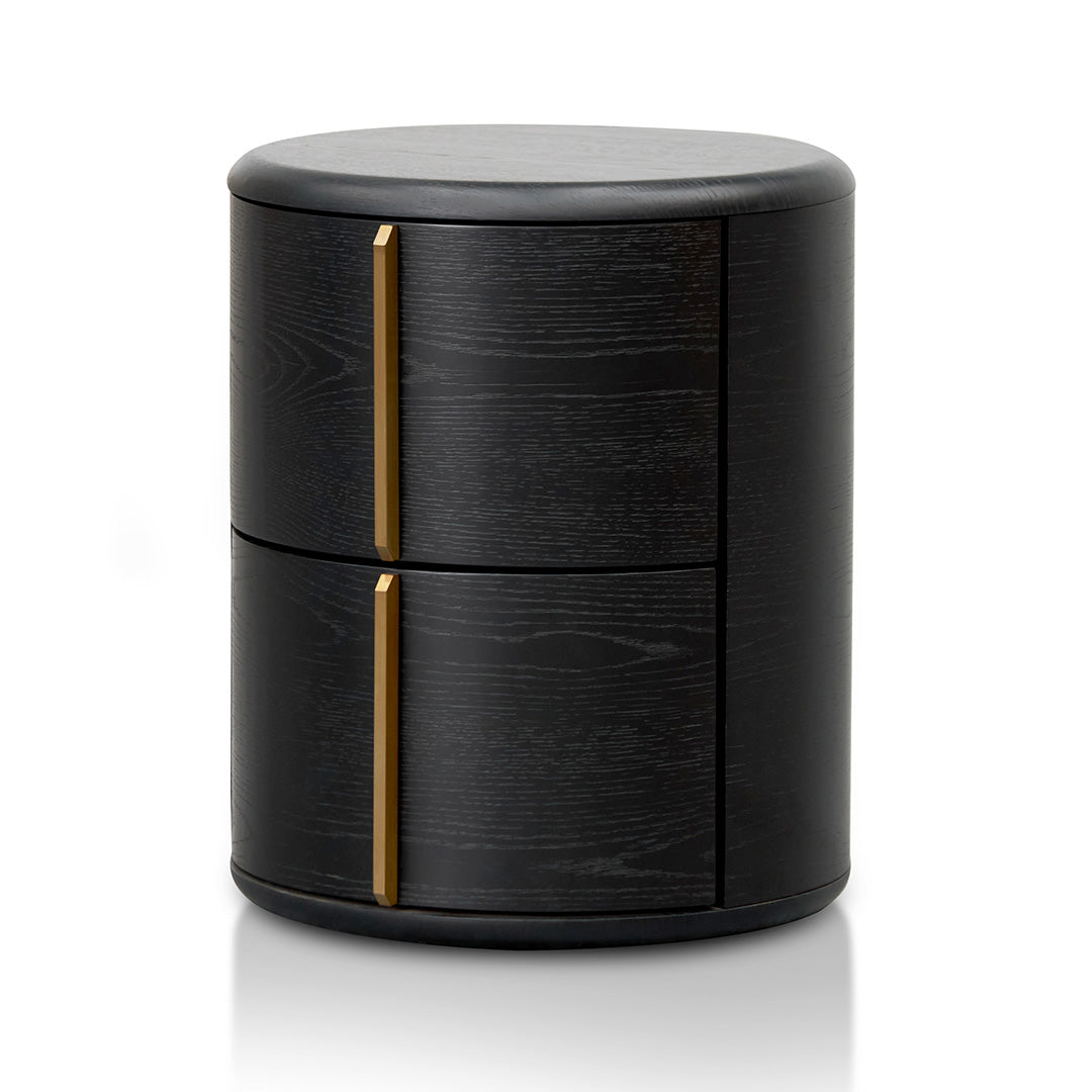 Yarnfield 46cm Round Bedside Table