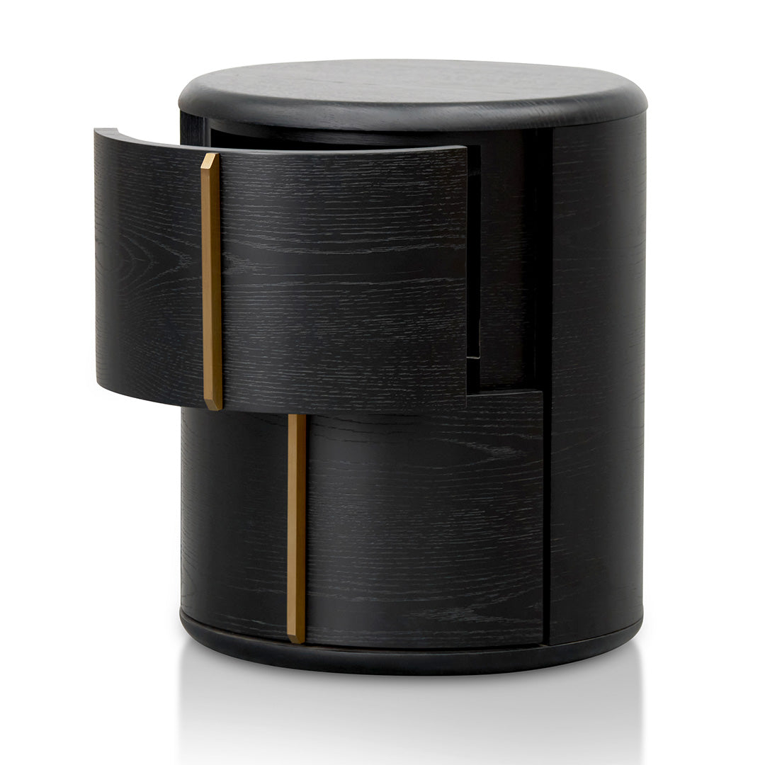 Yarnfield 46cm Round Bedside Table