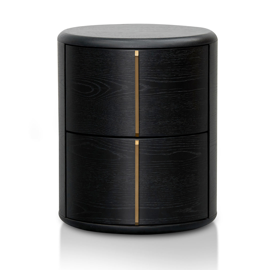 Yarnfield 46cm Round Bedside Table