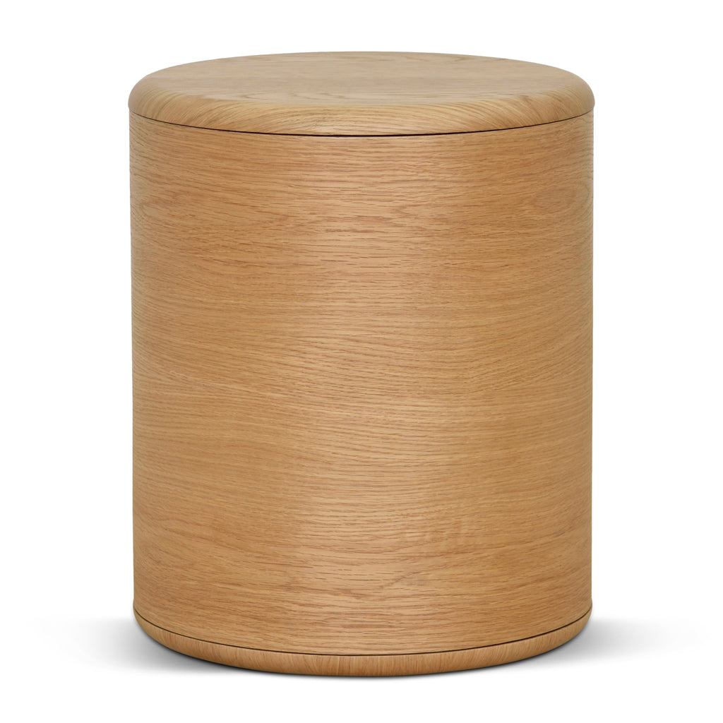 Yarnfield 46cm Round Bedside Table