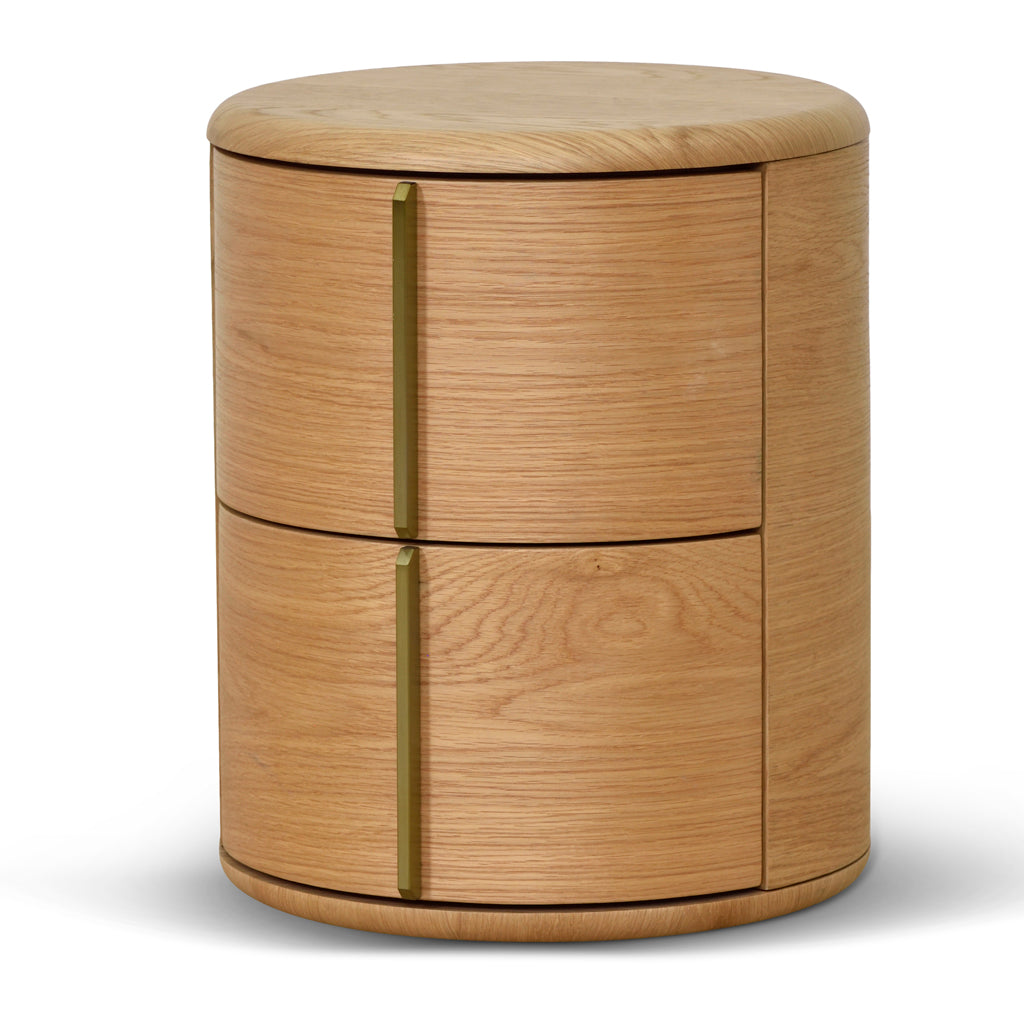 Yarnfield 46cm Round Bedside Table