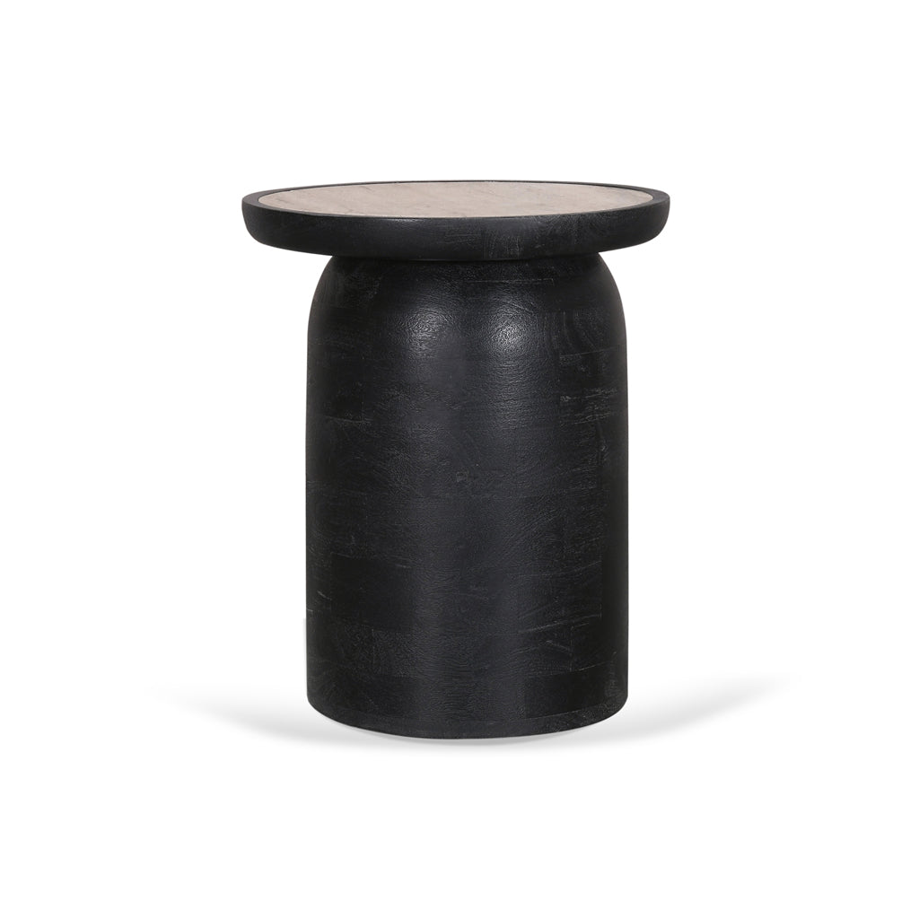 Whitshire 40cm Travertine Side Table