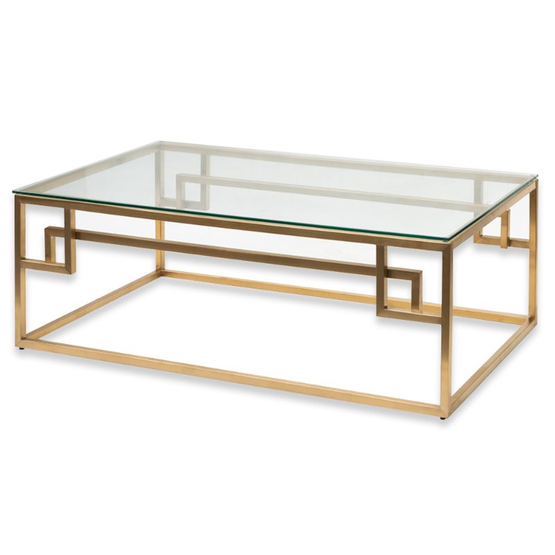 Somerset 12M Glass Coffee Table Golden