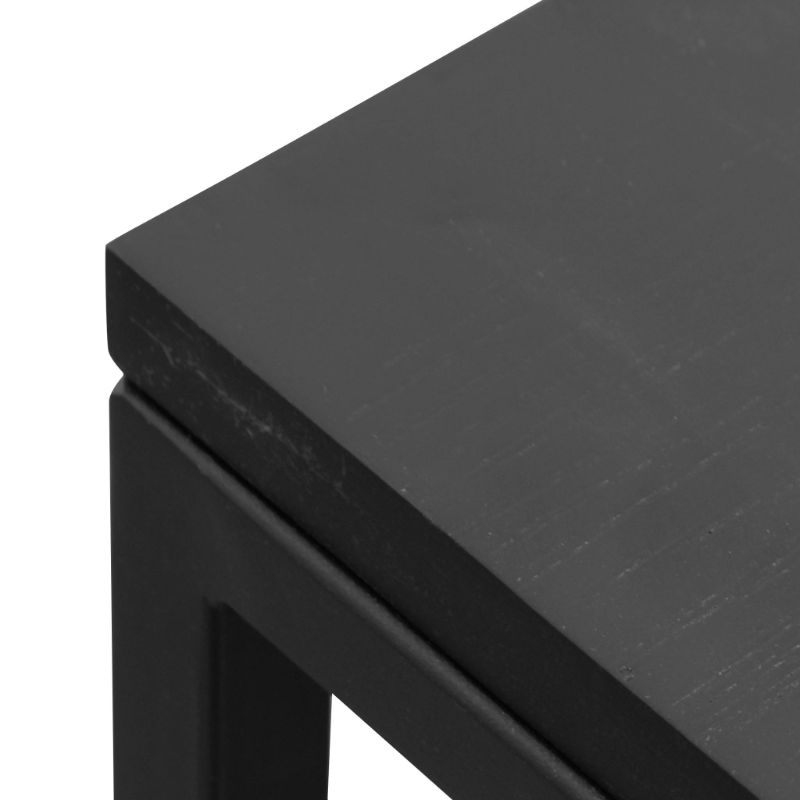 Springdale 160CM Console Table Full Black Corner
