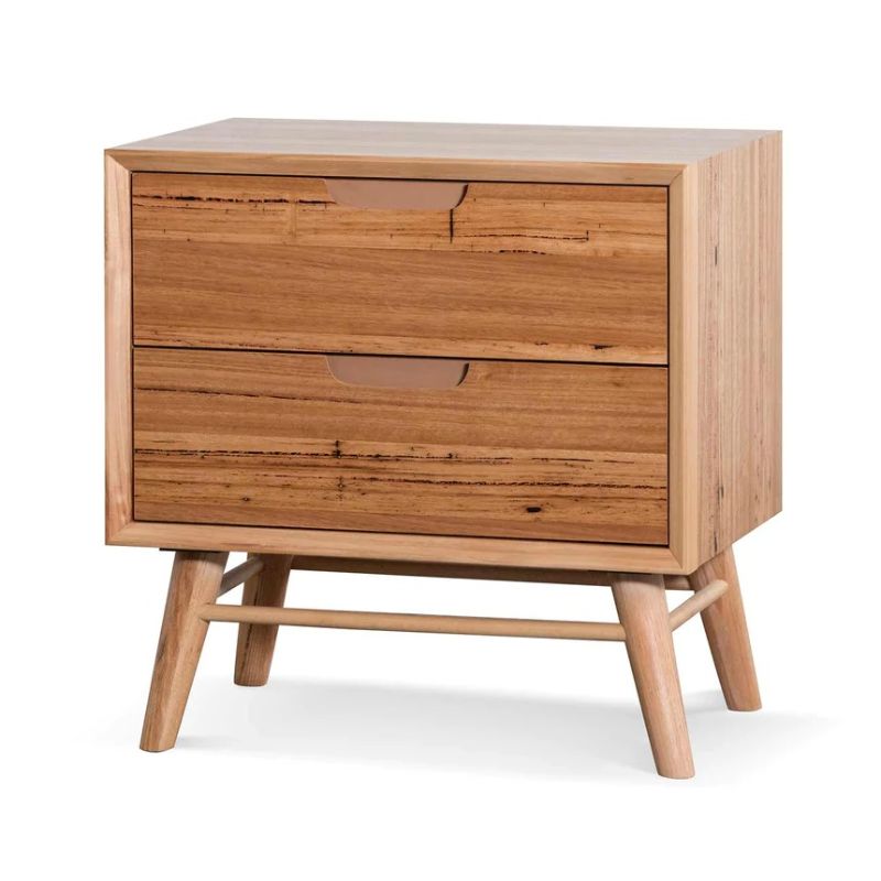 Stanford Bedside Table Wormy Chestnut Angle