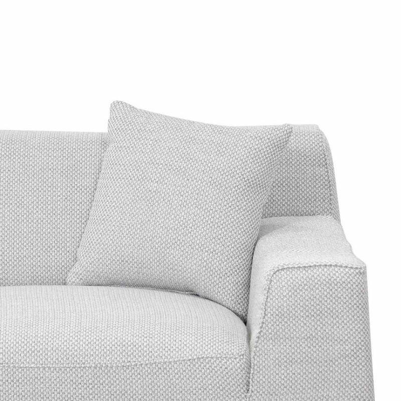 Stoneview 3 Seater Left Chaise Sofa Passive Grey Right Corner View