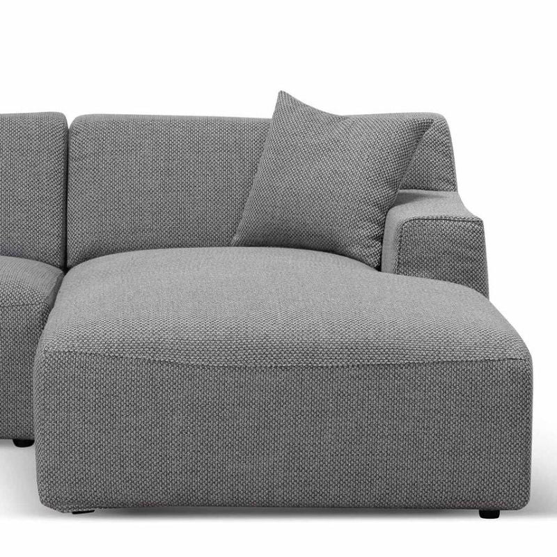 Stoneview 3 Seater Right Chaise Sofa Noble Grey Chaise View