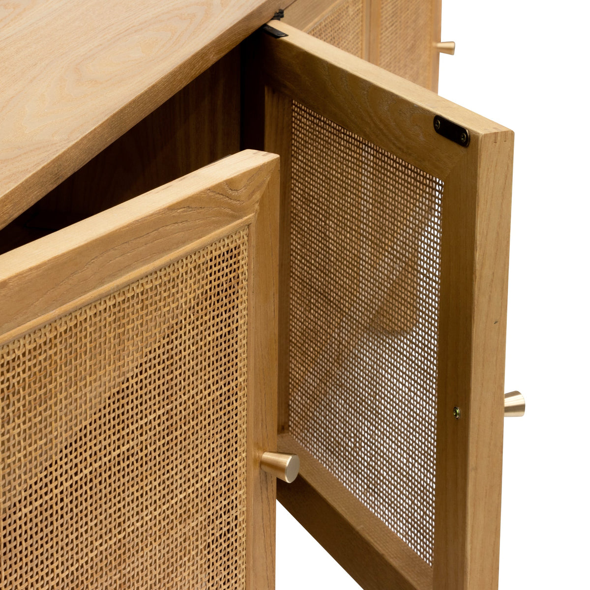 Shanmore 220cm Rattan TV Entertainment Unit
