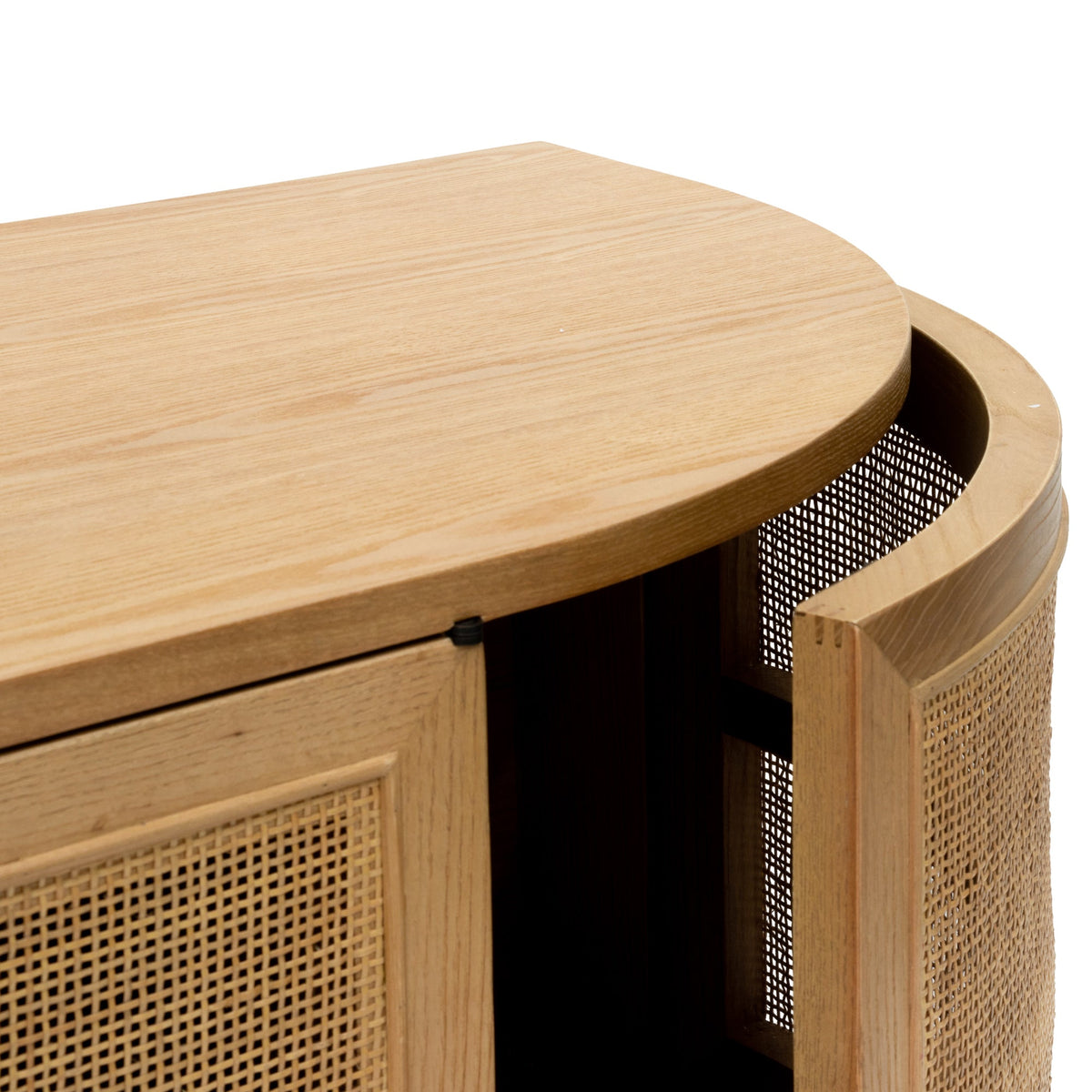 Shanmore 220cm Rattan TV Entertainment Unit