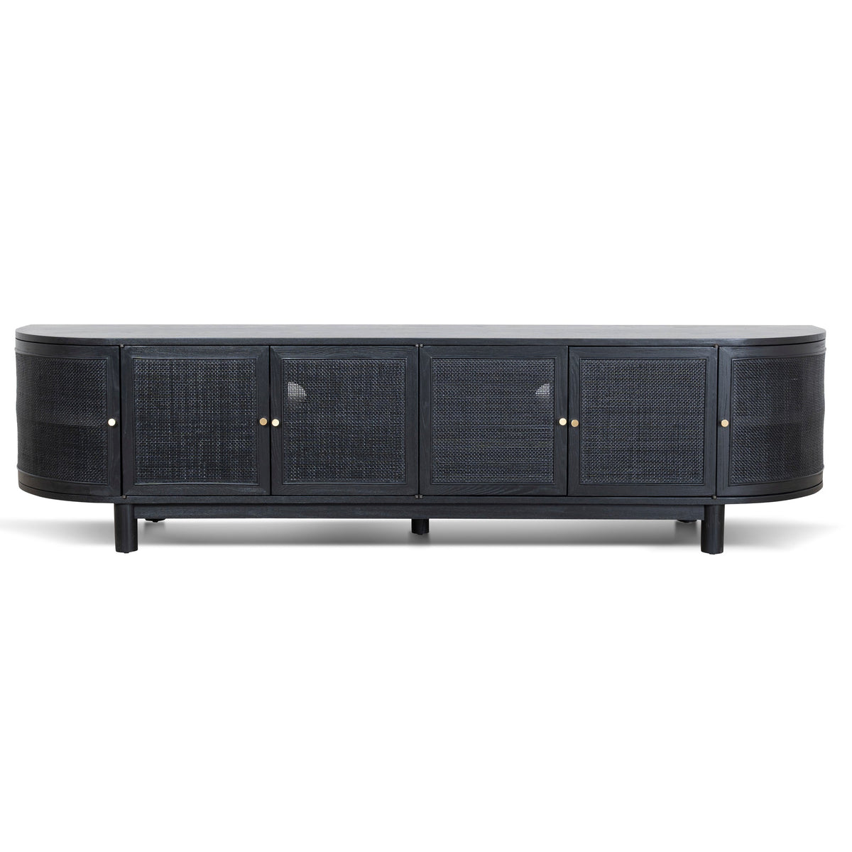 Shanmore 220cm Rattan TV Entertainment Unit