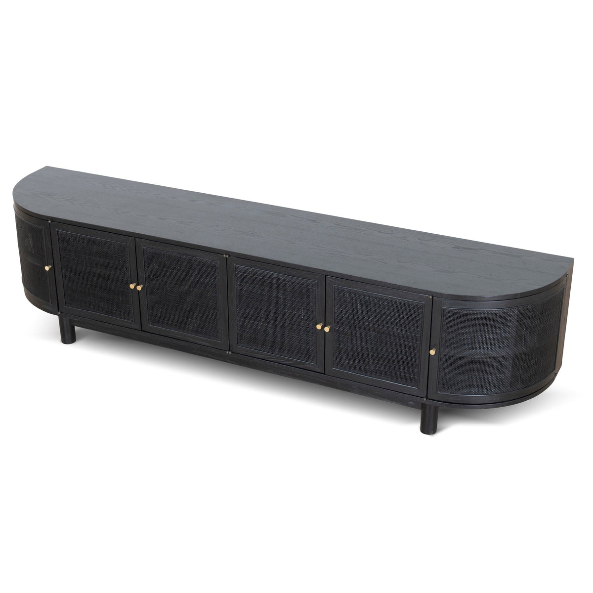 Shanmore 220cm Rattan TV Entertainment Unit