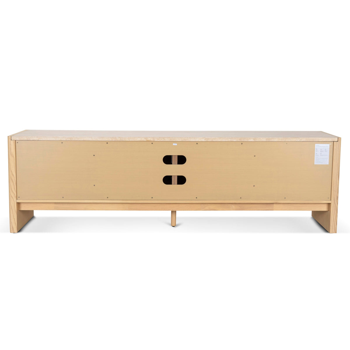 Westleigh 210cm Travertine TV Unit