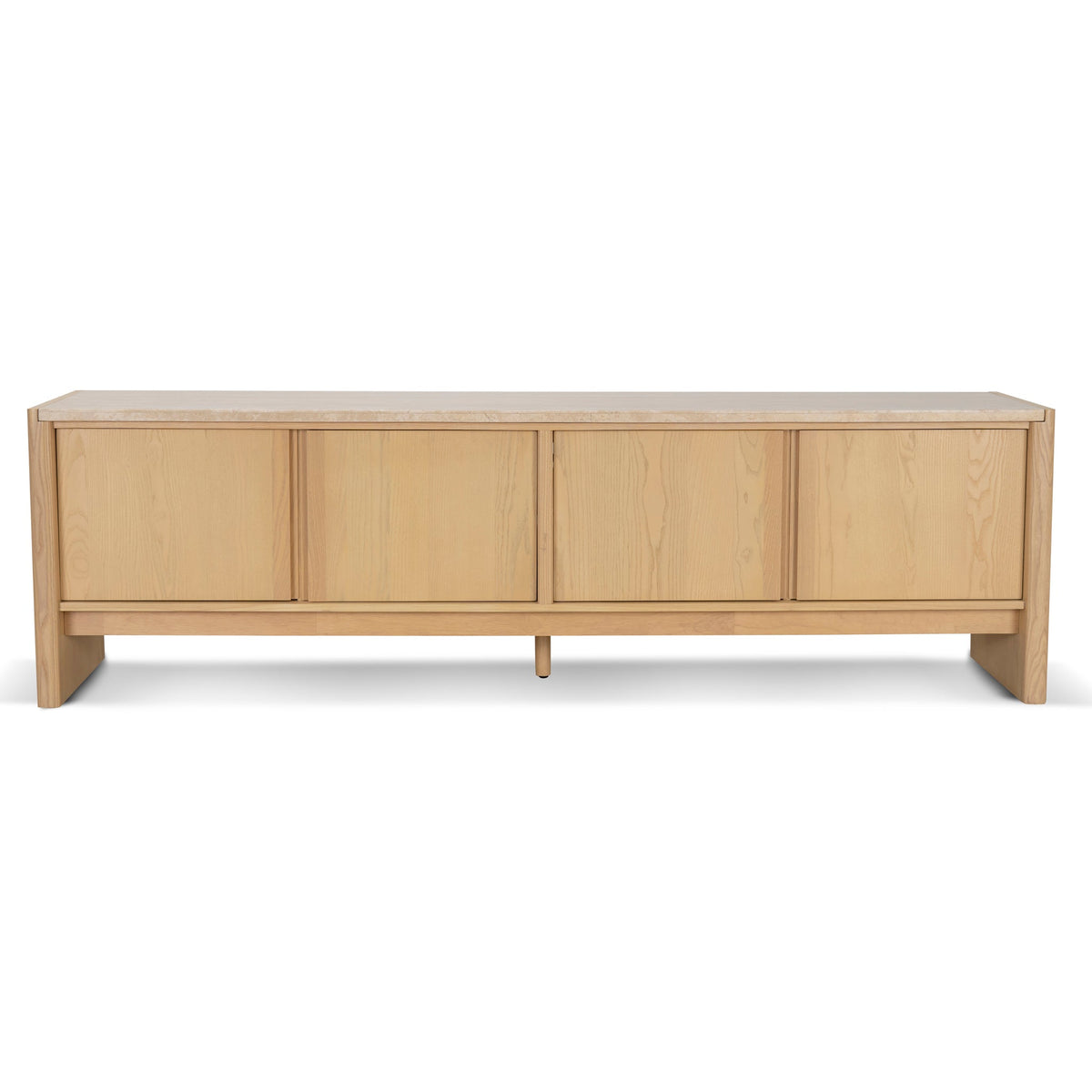 Westleigh 210cm Travertine TV Unit