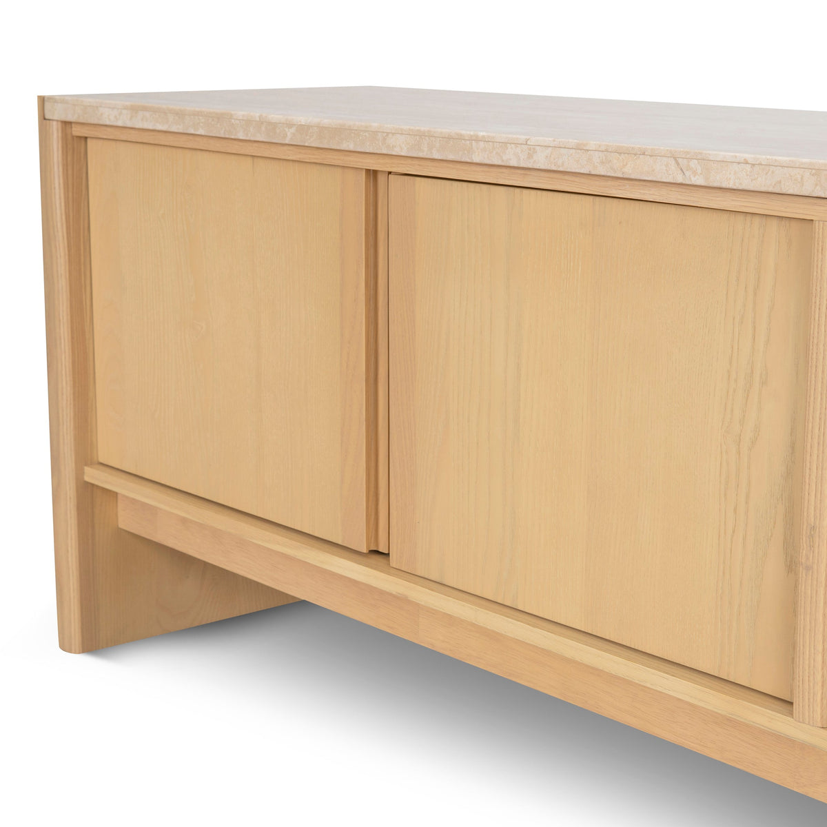 Westleigh 210cm Travertine TV Unit