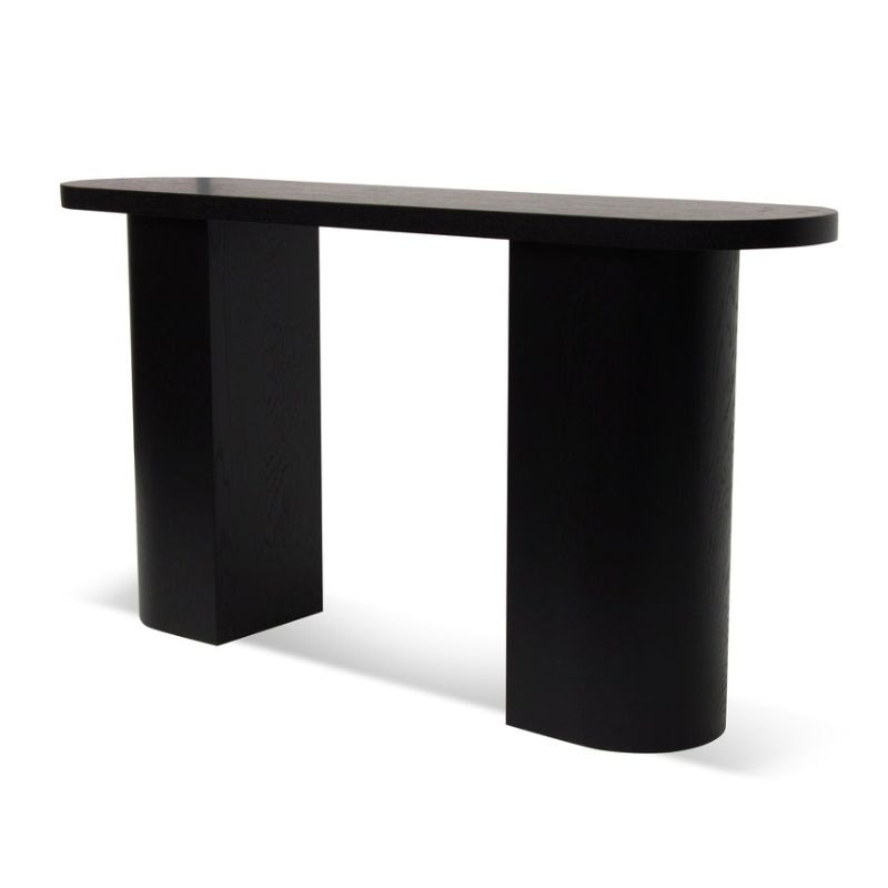 Tanglewood 150CM Wooden Console Table Black