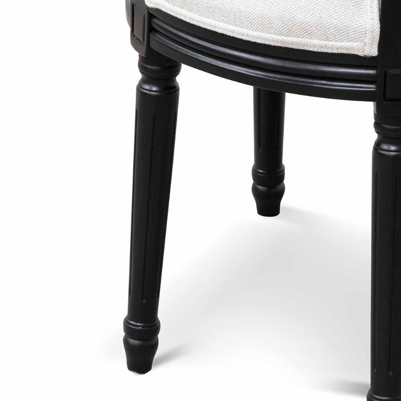 Telford Dining Chair White Set Of 2 Leg