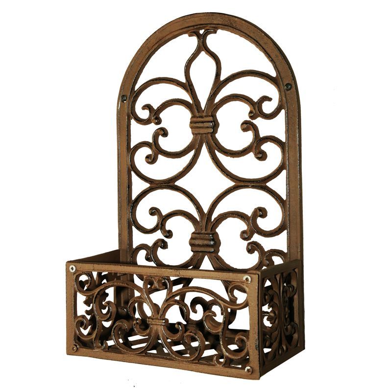 Thistle Cast Iron Wall Pot Holder