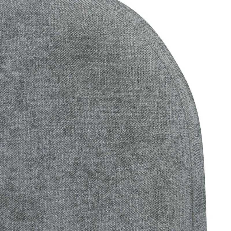 Timberland King Bed Frame Flint Grey Headrest View