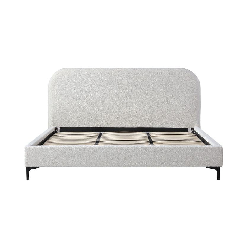 Valenwood Queen Bed Frame Cream White Front