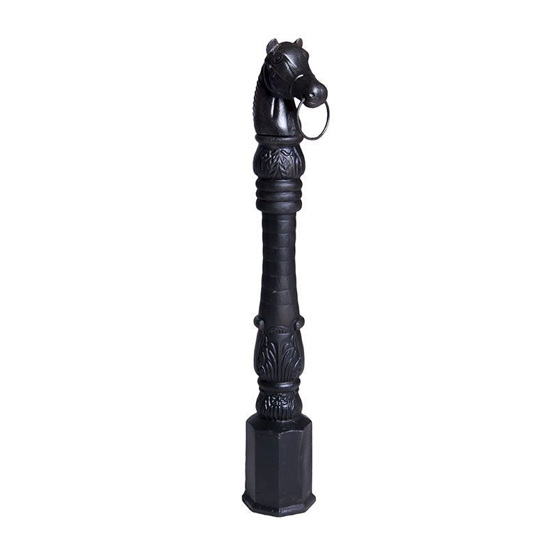 Victorian Style Cast Iron Horse Hitching Post